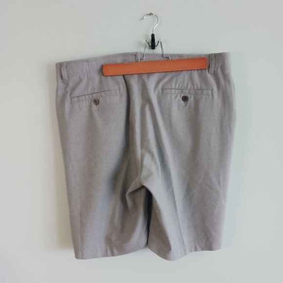 Size 38 Pebble Beach Dry Luxe Performance Mens Short Golf Athletic Gray - Picture 5 of 10